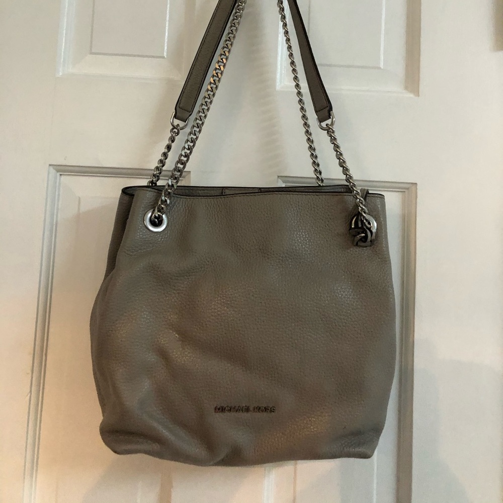 MK purse-grayish pebble color